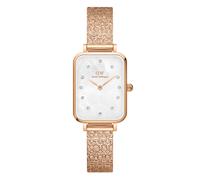 Daniel Wellington Ladies Quadro Lumine Rose Gold 20mm Watch RRP £179