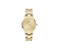 Daniel Wellington Ladies Unitone Iconic 28mm Gold Dial Gold Tone Stainless Steel Watch