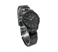 Daniel Wellington Ladies Watch | Black Iconic Link Ceramic Black | DW00100414