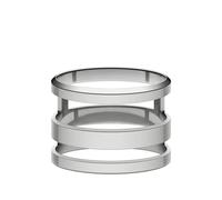 Daniel Wellington layered band ring - Silver 8