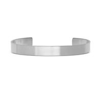Daniel Wellington Line Cuff Bracelet 316L Stainless Steel DW00401763 - Man Silver