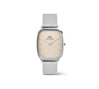 Daniel Wellington Marlon Sterling Linen Men's Silver Watch DW00100814, silver