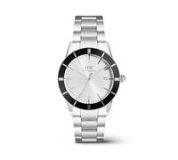 Daniel Wellington Mens Watch with Silver Dial and Silver Strap DW00100819 | Colour: white