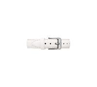 Daniel Wellington Petite Bondi, White/Silver Watch Strap, 14mm, Leather, for Women