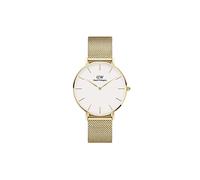 Daniel Wellington Petite Evergold Women’s Watch - Japanese Quartz Movement, Stainless Steel Mesh Strap, Water Resistant, Gold Watch for Women