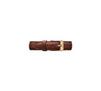 Daniel Wellington Petite St Mawes, Brown/Rose Gold Watch Strap, 12mm, Leather, for Women