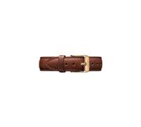 Daniel Wellington Petite St Mawes, Brown/Rose Gold Watch Strap, 14mm, Leather, for Women