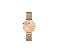 Daniel Wellington Petite Sterling Unisex Watch - Japanese Quartz Movement, Stainless Steel Mesh Strap, Water Resistant, Analog Watch for Women & Men