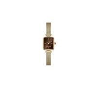 Daniel Wellington Quadro Mini time only Women's Watch, Golden Amber Background DW00100654 316L Steel