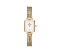 Daniel Wellington Quadro Mini women's watch golden white background DW00100725 316L steel
