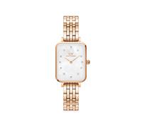 Daniel Wellington Quadro Mother Of Pearl White Dial Steel Women Watch DW00100620