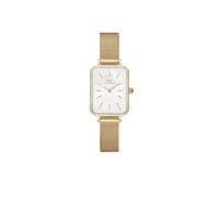 Daniel Wellington Quadro White Mother of Pearl Dial Steel Women Watch DW00100668