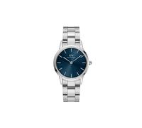 Daniel Wellington Unisex-Adult Analog Japanese Quartz Watch Iconic Link, Blue, One Size, Classic