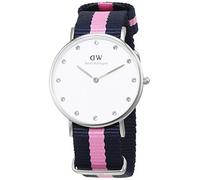 Daniel Wellington Womens Analogue Quartz Watch with Nylon Strap 0962DW