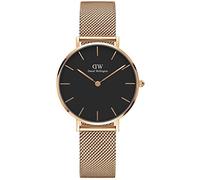 Daniel Wellington Classic Petite 32 DW00100161 - Woman - 32 mm - Analogue - Quartz - Mineral Glass Black 32 mm