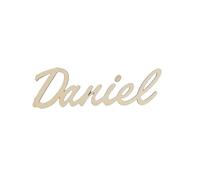 Daniel Wooden Sign - Decorative Names for Wall and Room Door - Unique and Original Gift