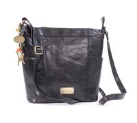 Daniella Leather Crossbody Bag Catwalk Collection Handbags Black Medium