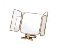 Danielle 23x12cm Folding Travel Mirror - Nude - True Image