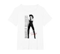 Danielle Bradbery - Glitter Boots Face T-Shirt, Women's Plus, White, 1X