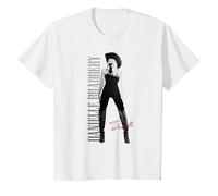 Danielle Bradbery - Glitter Boots Face T-Shirt, Youth, White, X-Small