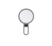 Danielle Creations 3 In 1 Soft Touch Handheld Make Up X5 Mirror In Grey Grey