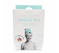 Danielle Creations Argan Oil Infused Microfibre Hair Turban Towel In Turquoise Turquoise