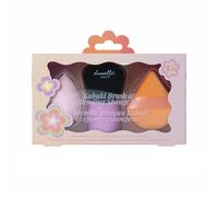 Danielle Creations Make Up Tools Beauty Sets - Summer Flower Collection (Kabuki Brush & Blending Sponges)