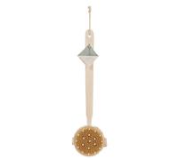 Danielle Creations Bathtopia Bamboo Bath Massage Body Brush in Cream