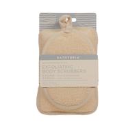 Danielle Creations Bathtopia Dual Body Scrubber In Brown Brown