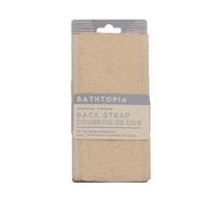 Danielle Creations Bathtopia Exfoliating Back Strap In Brown Brown