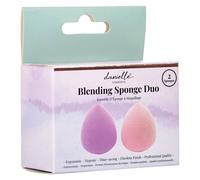 Danielle Creations Blending Sponge Duo Gift Set In Pink Pink