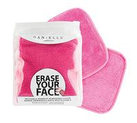 Danielle Creations Erase Your Face Eco Friendly Reusable Make Up Remover Cloth in Pink