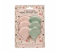 Danielle Creations Floral Make Up Powder Puffs 6Pcs Multi