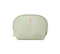 Danielle Creations Large Cosmetic Bag Butterfly Pastel Green Green One Size