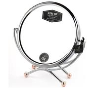 Danielle Creations Magnifying Chrome Gold Vanity Mirror In Silver Silver One Size