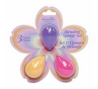 Danielle Creations Make Up Blending Sponge Application Set 3pcs | Size: 3 Pack Danielle Creations Multicolor 3 Pack