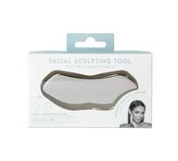 Danielle Creations Metal Gua Sha Facial Sculpting Tool - Face Massage Tool for Lymphatic Drainage, Facial Contouring & Skin Sculpting, Cooling Beauty Tool for Jawline, Cheeks & Under Eye Care