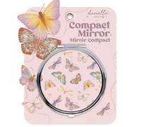 Danielle Creations Pink Butterfly Compact Mirror Pink One Size