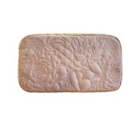 Danielle Creations Pink Floral Cosmetic Make Up Bag In Pale Pink Pale Pink One Size