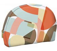 Danielle Creations Retro Geometric Print Make-Up Purse Small Bag