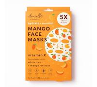 Danielle Creations Sheet Face Mask Set of 5 x 25g Beauty Skin Care (Vitamin C)