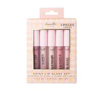 Danielle Creations Shiny Lip Gloss Gift Set Glossy Nourishing Beauty Pack of 5x3ml