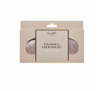 Danielle Creations Eye Mask & Ear Plug Set - Silver