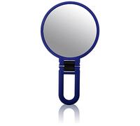 Danielle Creations Soft Touch Hand Held Mirror, Navy