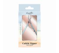 Danielle Creations Soft Touch Pastel Blue Cuticle Nippers In Light Blue Light Blue One Size