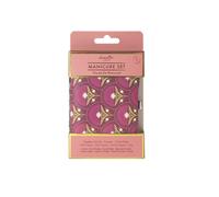 Danielle Creations Women's Burgundy Floral 7 Piece Manicure Set Danielle Creations Burgundy