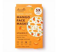 Danielle Creations Sheet Face Mask Set of 5 x 25g Beauty Skin Care (Vitamin C)