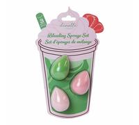 Danielle Creations Women's Matcha Colours Make Up Blending Sponge Set 3pcs