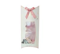 Danielle Creations Women's Pink Satin Cushioned Eye Mask
