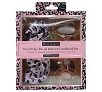 Danielle Creations Women's Rose Quartz Dual-Sided Facial Roller & Headband Gift Set in Pink Danielle Creations Pink